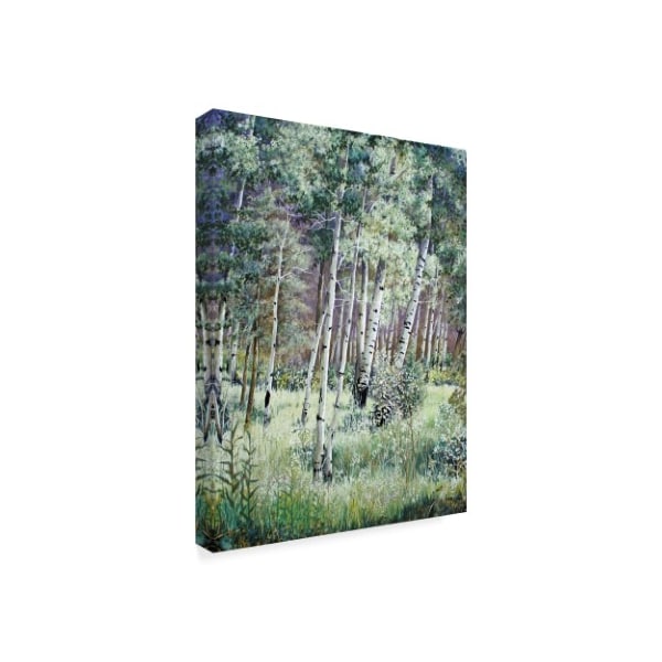 Carol J Rupp 'Sunlit Meadow' Canvas Art,14x19